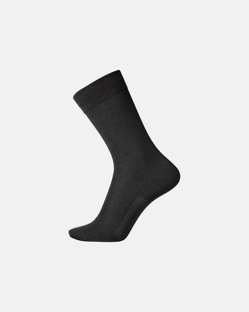 Egtved Strømper "ventilated sole" | Bomuld | Sort - 45-48