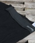 Long johns m. gylp "3/4 længde", 100% merino uld, Sort