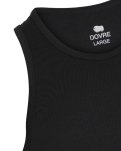Tanktop 2-pak, Bambusviskose, Sort