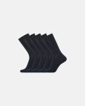 Strømper 5-pak | Bomuld | Navy -Dovre