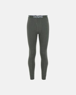 Long johns, 100% merino uld, Grøn