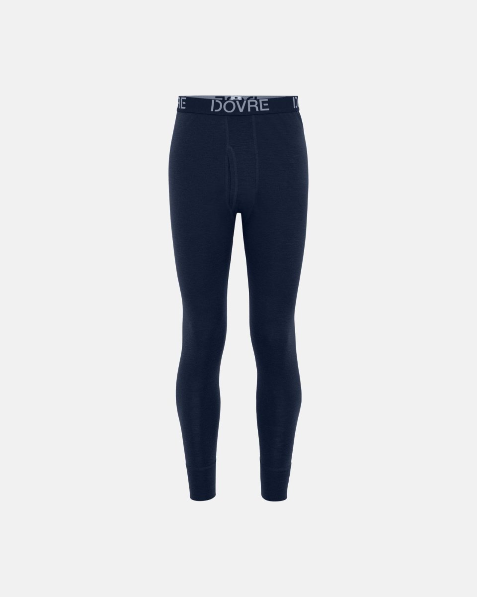 Dovre Long johns | 100% merino uld | Navy - S