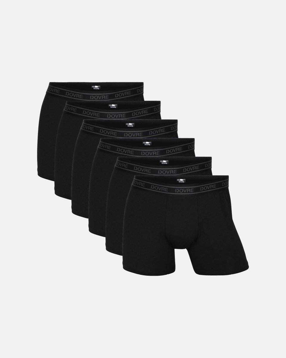 Dovre Tights 6-pak | Bambusviskose | Sort - S