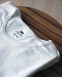 T-shirt "o-neck" 2-pak, GOTS bomuld, Hvid