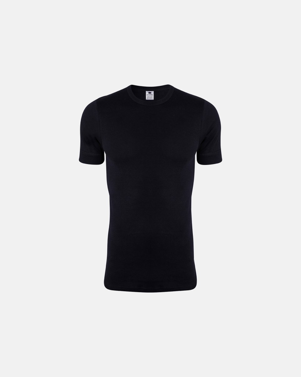 Dovre T-shirt | 100% økologisk bomuld | Sort - S