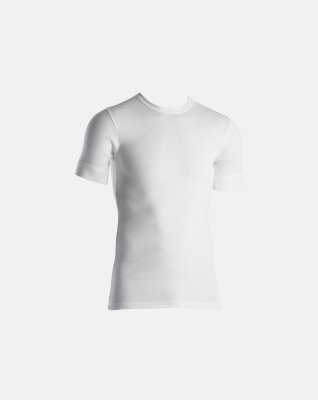 T-shirt, 100% økologisk bomuld, Hvid