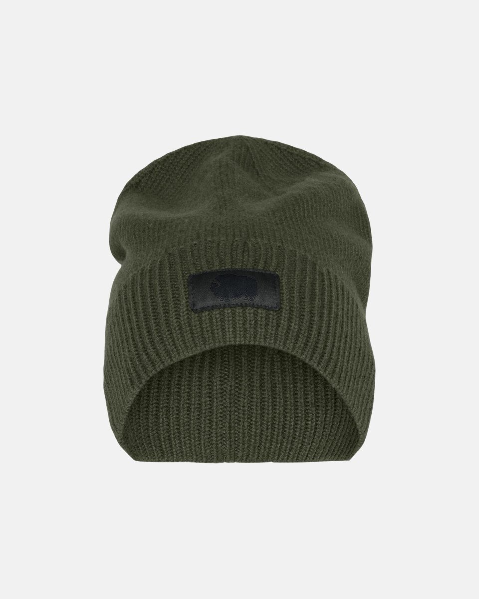 Dovre Beanie | 100% økologisk uld | Grøn - ASS