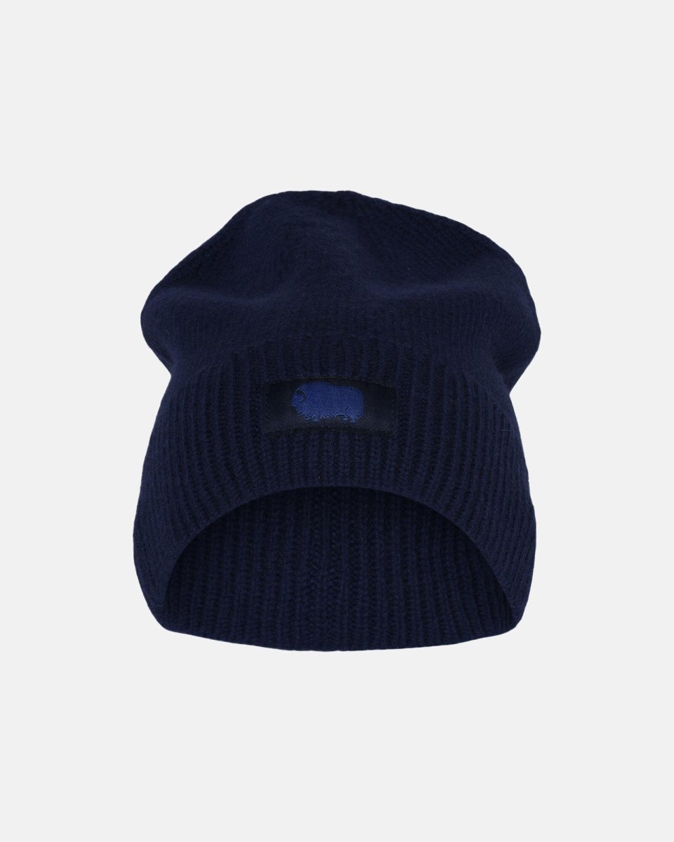 Dovre Beanie | 100% økologisk uld | Navy - ASS