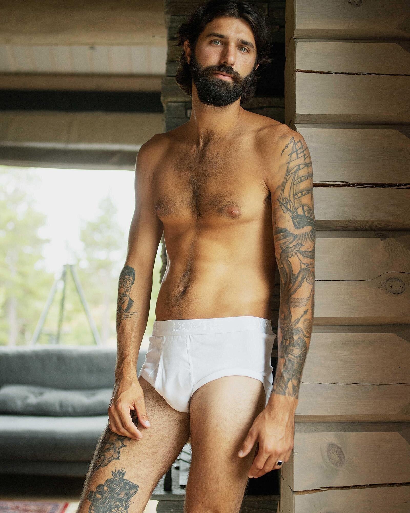 Briefs m. gylp | 100% økologisk bomuld | Hvid -Dovre Briefs m. gylp | 100% økologisk bomuld | Hvid -Dovre