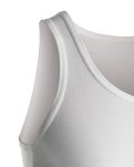 Undertrøje tanktop "jersey", Økologisk bomuld, Hvid