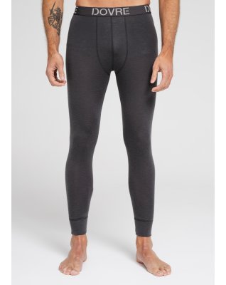 Long johns, 100% økologisk uld, Grå