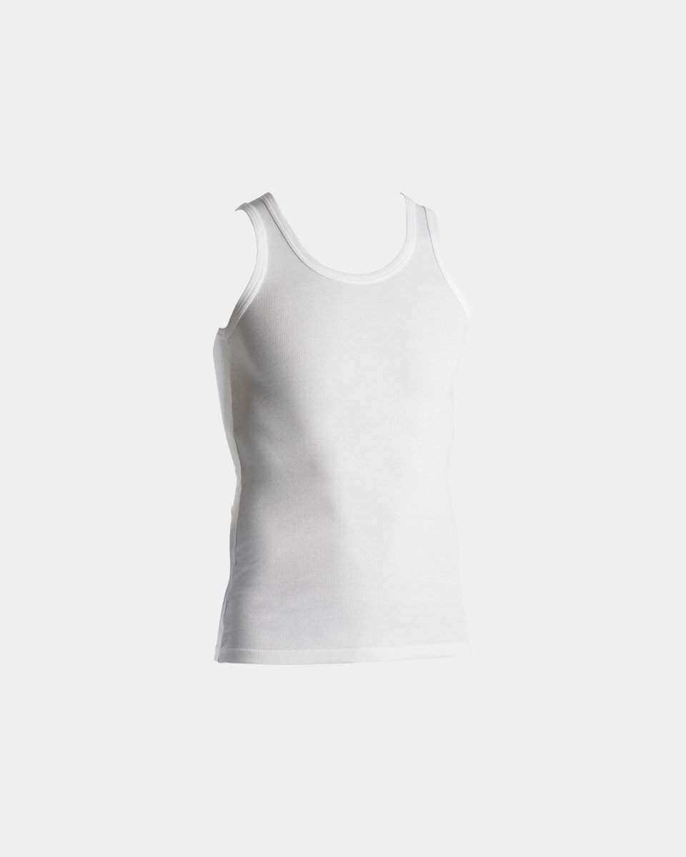 Dovre Tanktop | 100% økologisk bomuld | Hvid - S