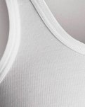 Tanktop, 100% økologisk bomuld, Hvid