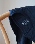 Langærmet t-shirt, 100% merino uld, Navy