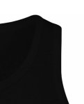 Tanktop, 100% økologisk bomuld, Sort