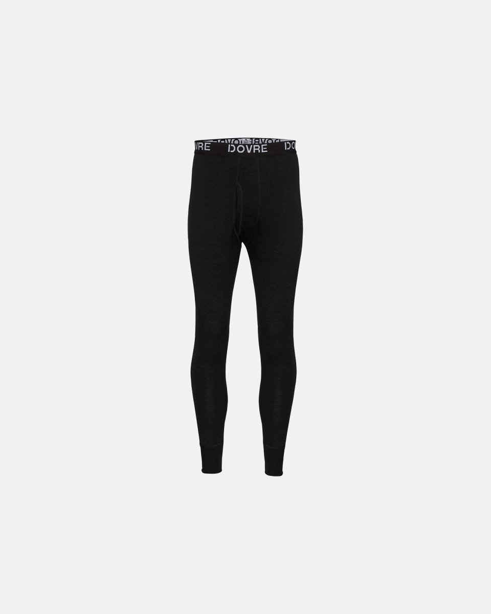 Dovre Long johns | 100% merino uld | Sort - S
