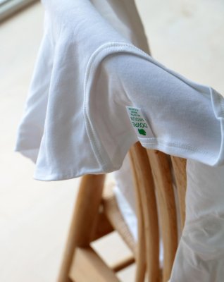 T-shirt 2-pak, GOTS bomuld, Hvid