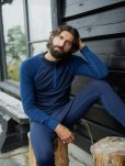 Long johns | 100% økologisk uld | Navy -Dovre