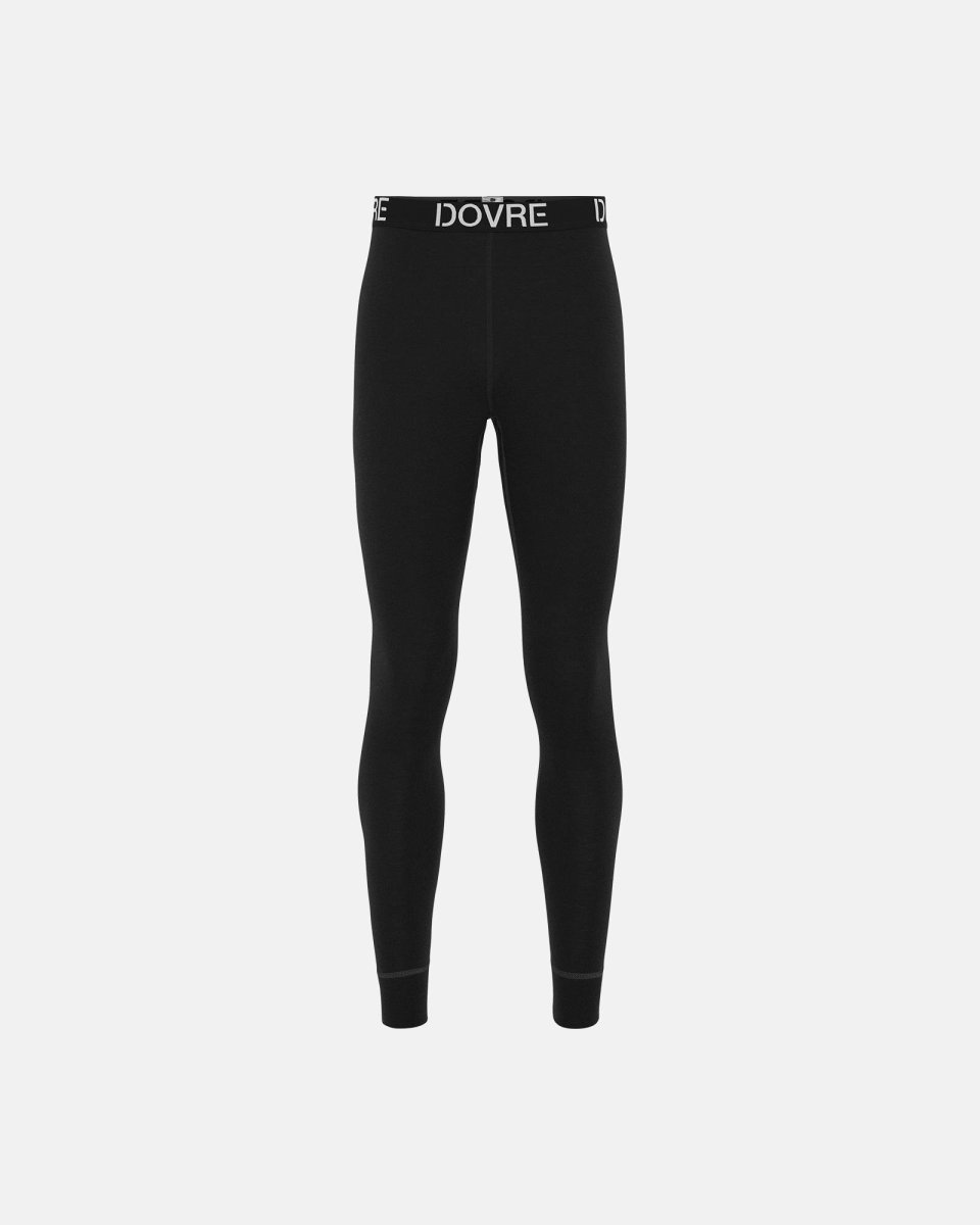 Dovre Long johns | 100% økologisk uld | Sort - S