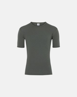 T-shirt, 100% merino uld, Grøn