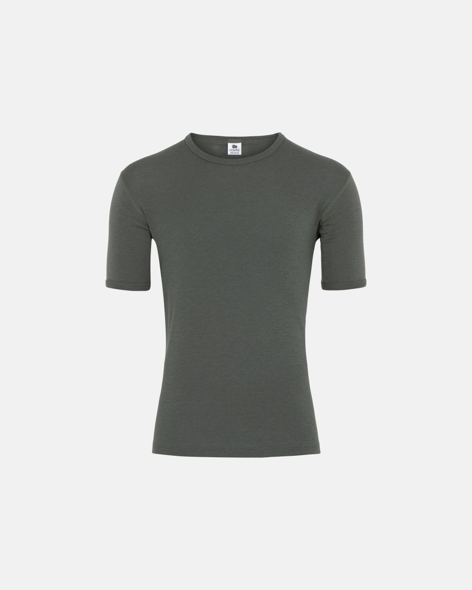 Dovre T-shirt | 100% merino uld | Grøn - S