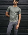 T-shirt, 100% merino uld, Grøn