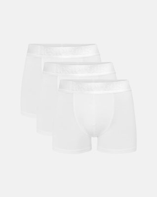 Tights 'gunnar' 3-pak, Bambusviskose, Hvid