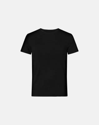 T-shirt 2-pak, Bambusviskose, Sort