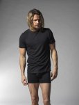 T-shirt 2-pak, Bambusviskose, Sort