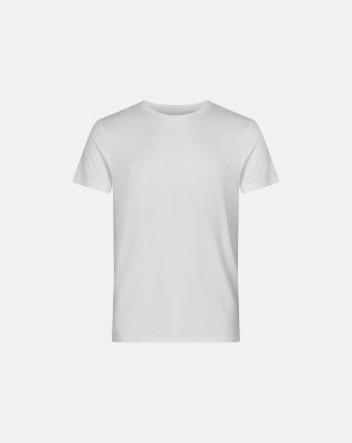 T-shirt 2-pak, Bambusviskose, Hvid