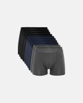 Tights 'gunnar' 10-pak, Bambusviskose, Multifarvet