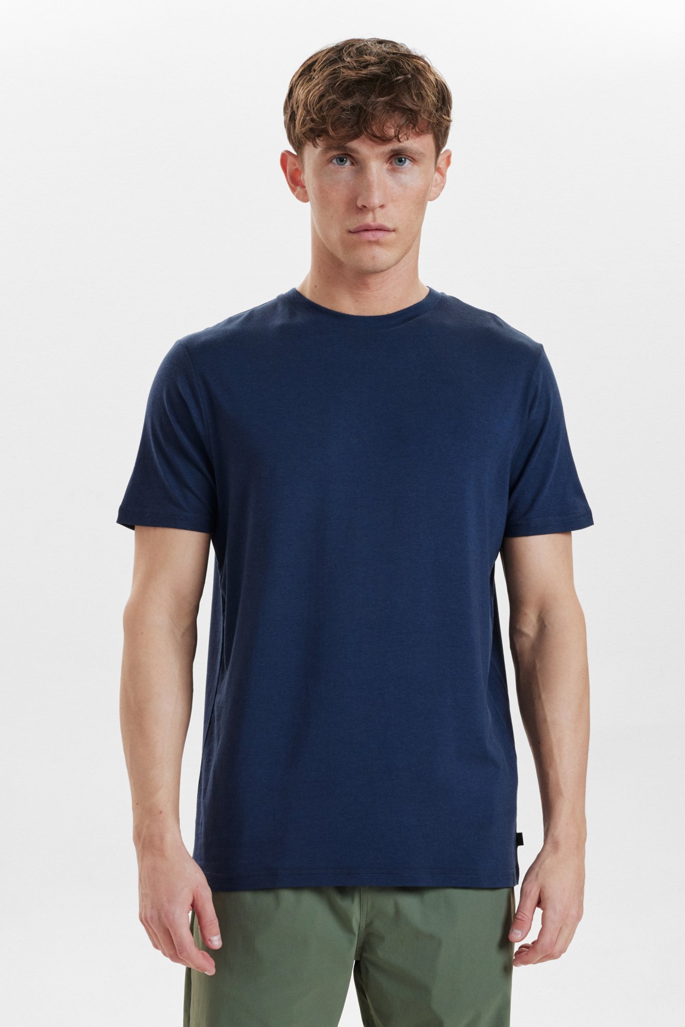T-shirt "o-neck" | Bambusviskose | Navy -Resteröds T-shirt "o-neck" | Bambusviskose | Navy -Resteröds