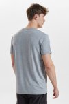 T-shirt 'o-neck', Bambusviskose, Lys grå