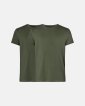 T-shirt 2-pak | 100% Økologisk bomuld | Grøn - Resteröds