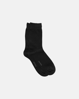 Strømper 5-pak | Bambusviskose | Sort -Resteröds
