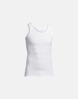 Tanktop "classic" | 100% bomuld | Hvid -Resteröds