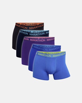 Tights 5-pak, Bambusviskose, Multifarvet