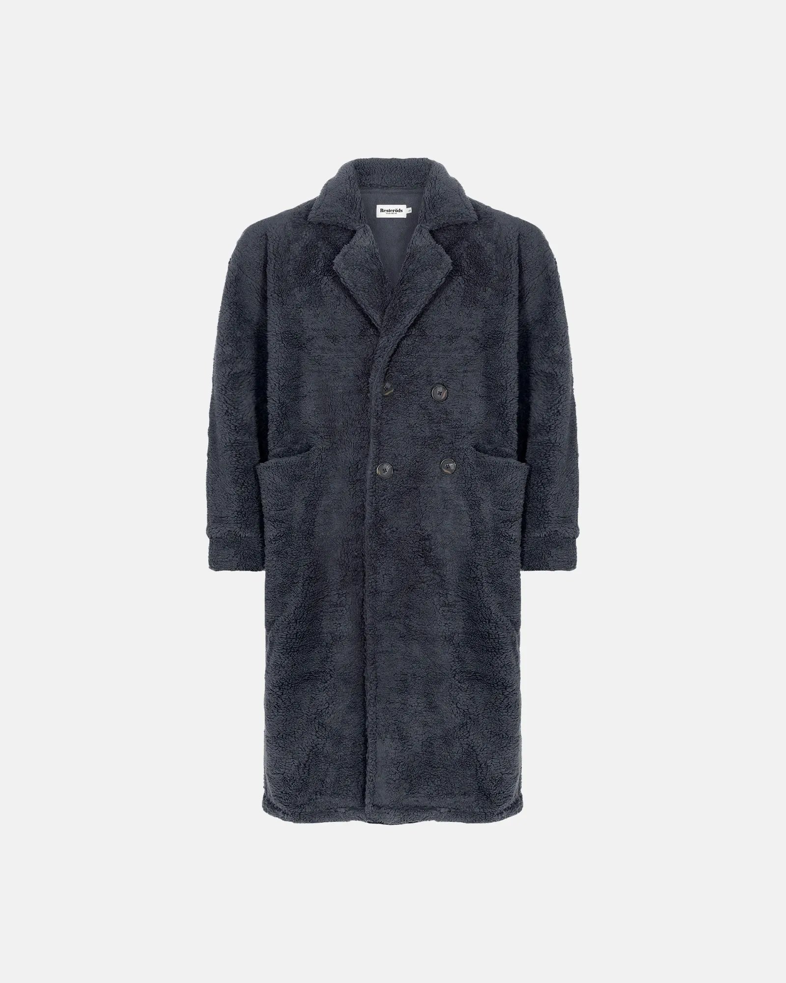 Fleece frakke | 100% polyester | Navy -Resteröds Fleece frakke | 100% polyester | Navy -Resteröds