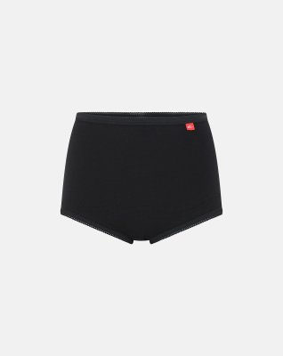 Maxi trusse 3-pak | Bomuld | Sort -Marathon Woman