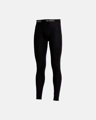 Long johns | 100% merino uld | Sort -Olympia