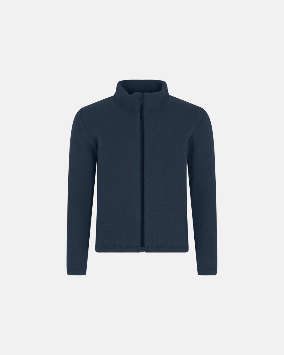 Marathon Kids Fleecetrøje | 100% uld | Blå - 4