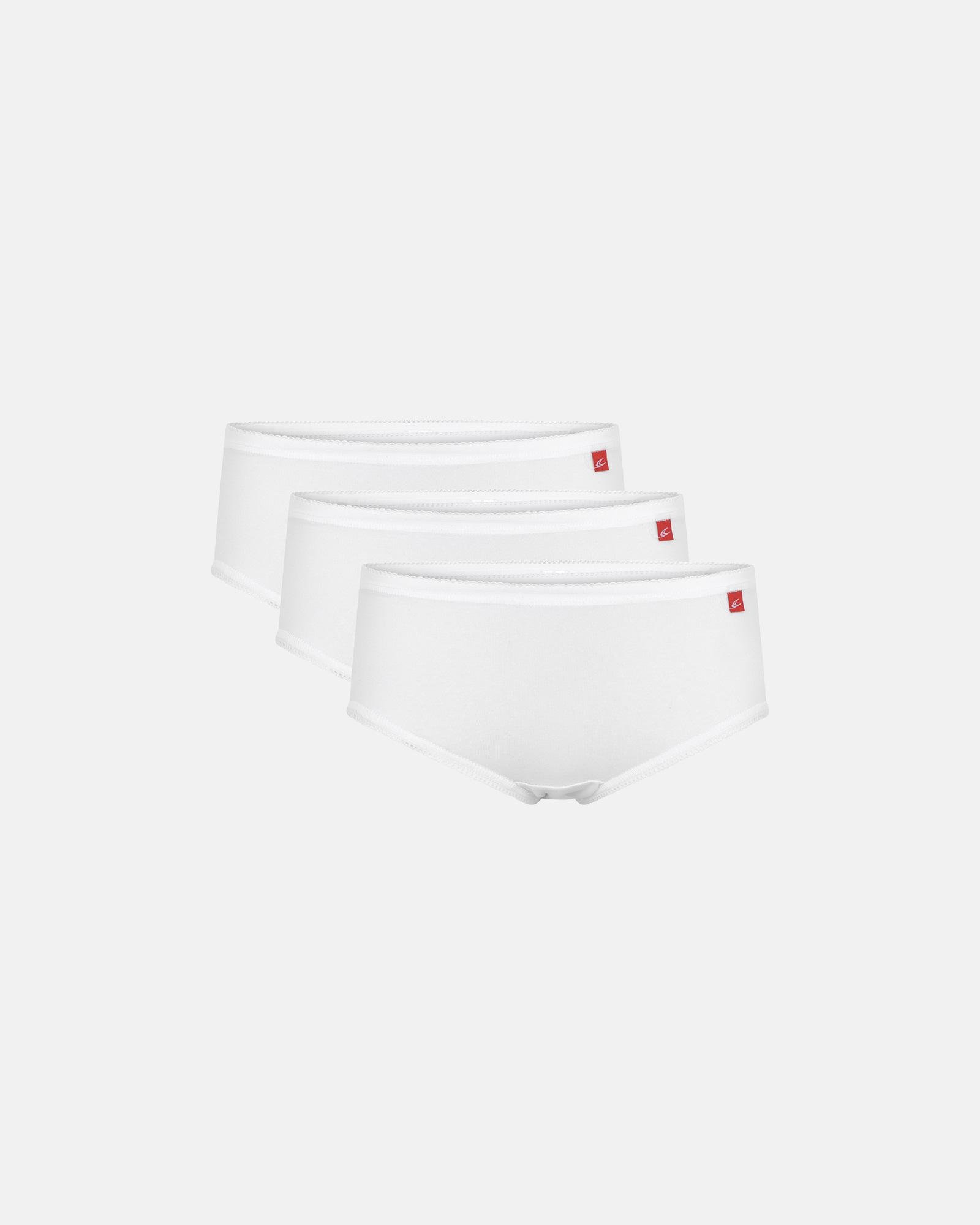 Midi-hipster 3-pak | Bomuld | Hvid -Olympia Midi-hipster 3-pak | Bomuld | Hvid -Olympia