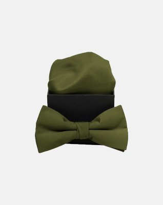 Butterfly m. klud | 100% polyester | Grøn -Connexion Tie