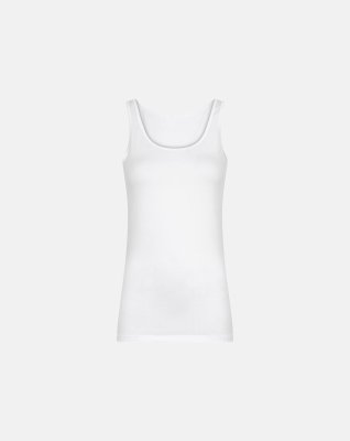 Tanktop | GOTS økologisk bomuld | Hvid -Marathon Woman