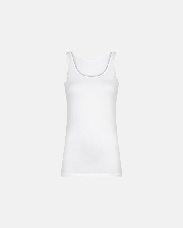 Tanktop | GOTS økologisk bomuld | Hvid