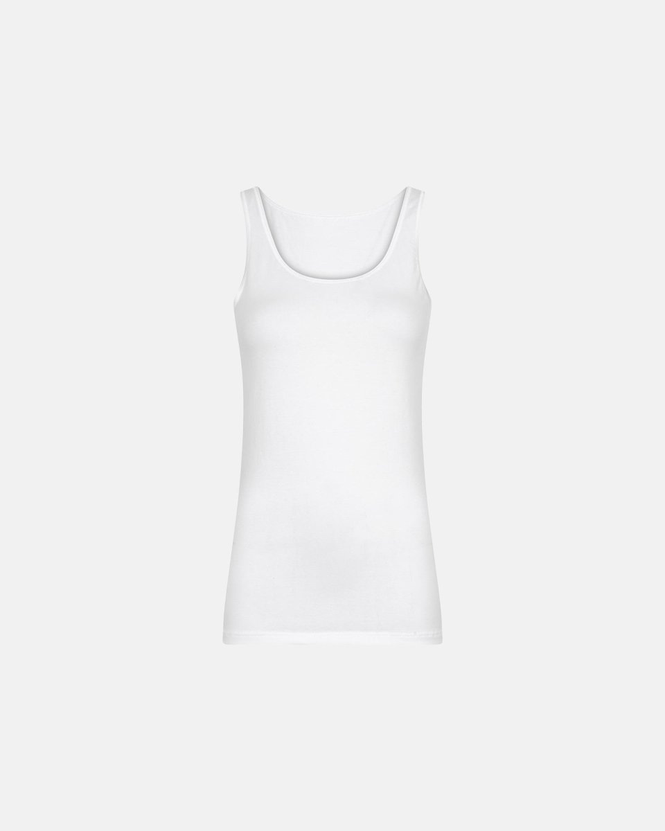 Marathon Woman Tanktop | GOTS økologisk bomuld | Hvid - 40