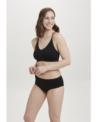 Hipster, Microfiber, Sort