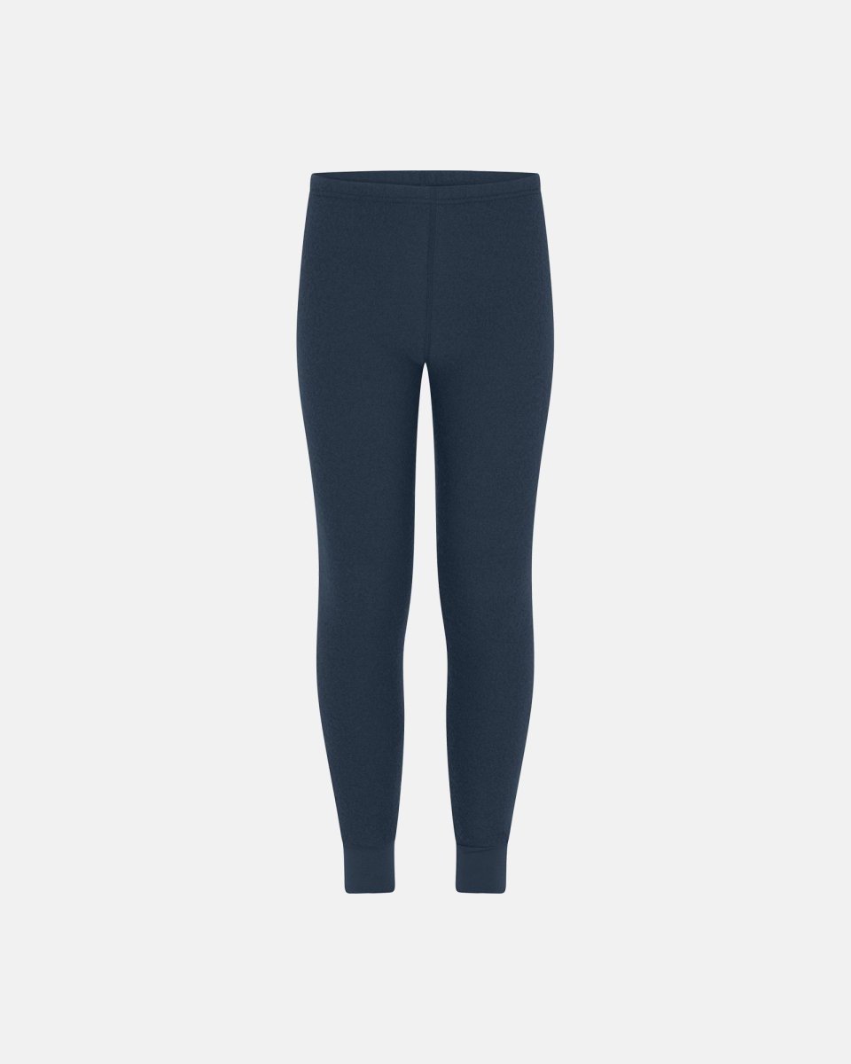 Marathon Kids Fleece pants | 100% uld | Blå - 4