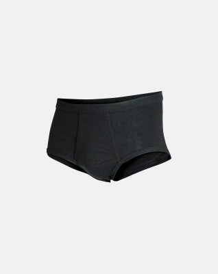 Briefs m. gylp "classic", 100% bomuld, Sort