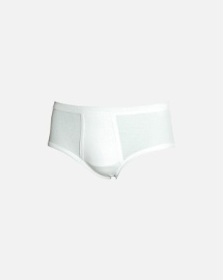 Briefs m. gylp "classic", 100% bomuld, Hvid
